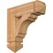 Ekena Millwork Olympic Arts & Crafts Smooth Bracket, Western Red Cedar, 3 1/2"W x 14"D x 14"H BKT04X14X14OLY03SWR - alternate 1